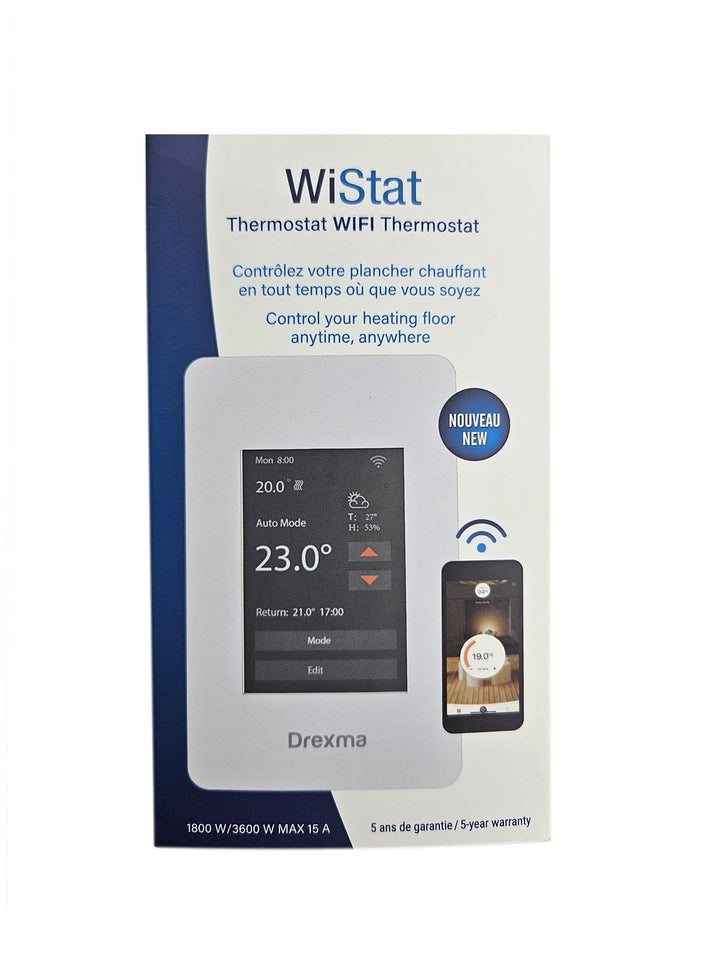 Thermostat pour plancher chauffant WiStat