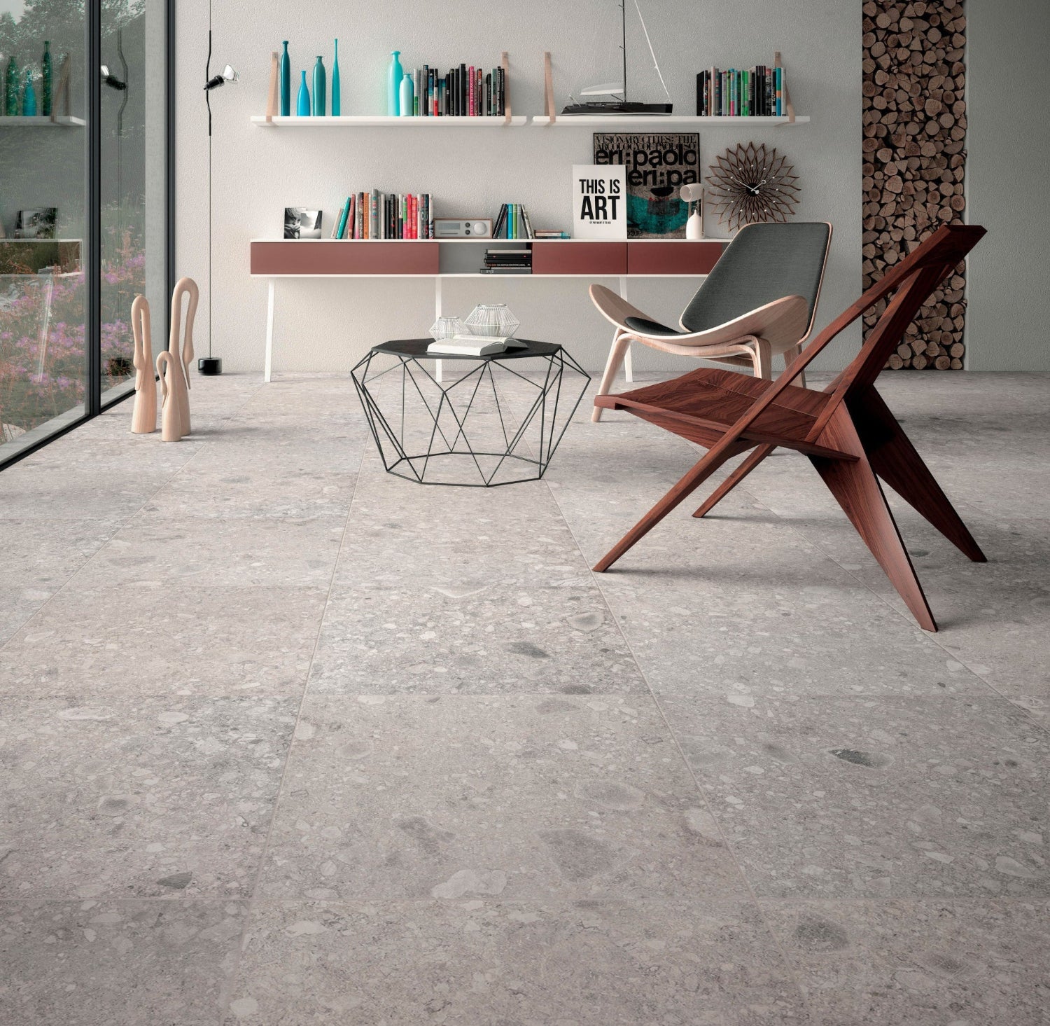 Céramique imitation Ceppo di gré - Norr | Lanctôt Couvre-Sol Design