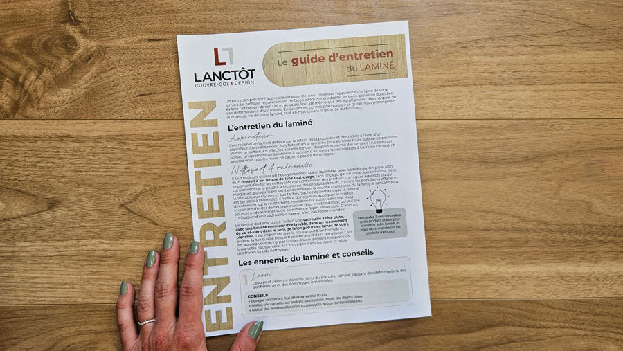 Comment entretenir un plancher laminé ? Nos conseils et notre guide d’entretien.