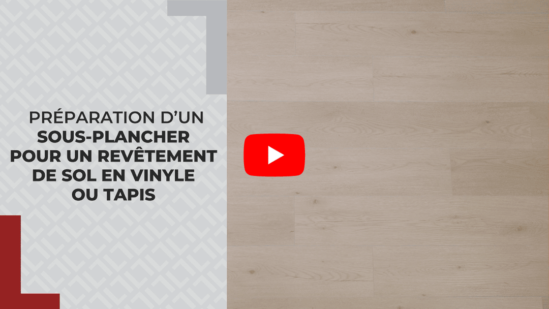 Comment préparer un sous-plancher pour du vinyle ou du tapis ?