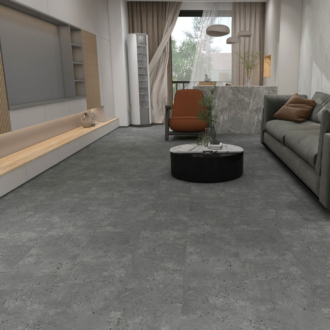 Tuile de vinyle imitation marbre-Évolution Azura|Lanctôt Couvre-Sol Design