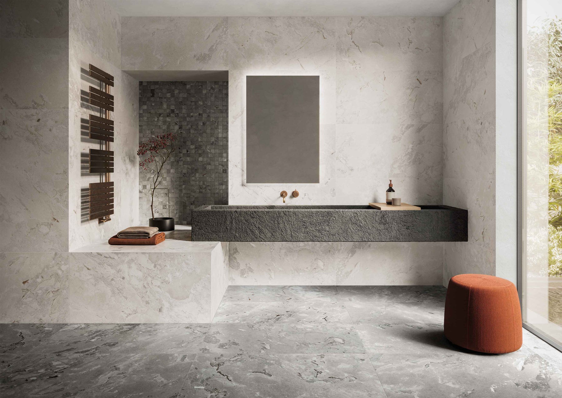 Céramique imitation pierre - Karnis | Lanctôt Couvre-Sol Design