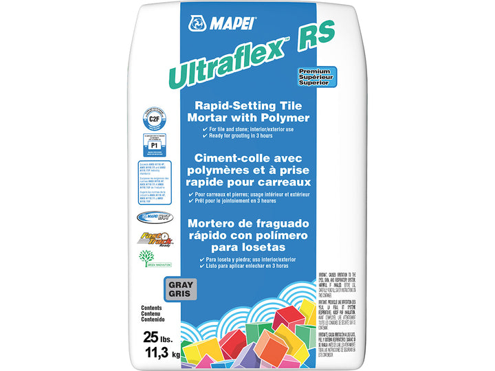 Ciment-colle Ultraflex RS Rapide Gris Mapei