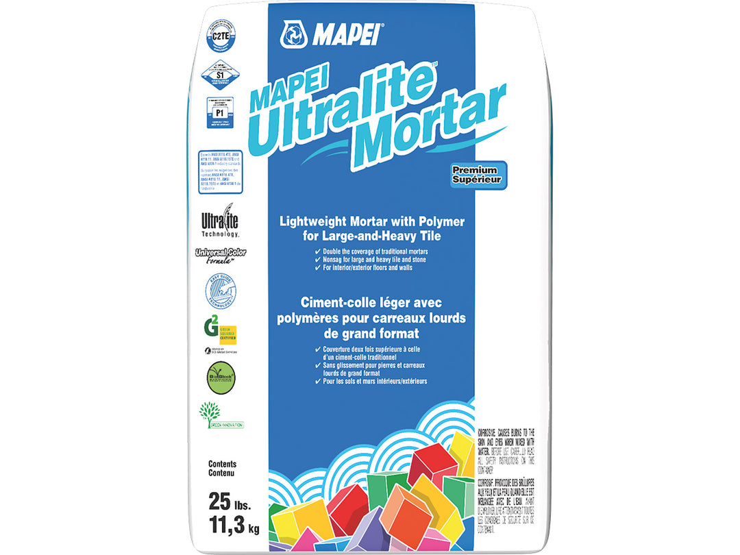 Ultralite Pro White Mortar Mapei