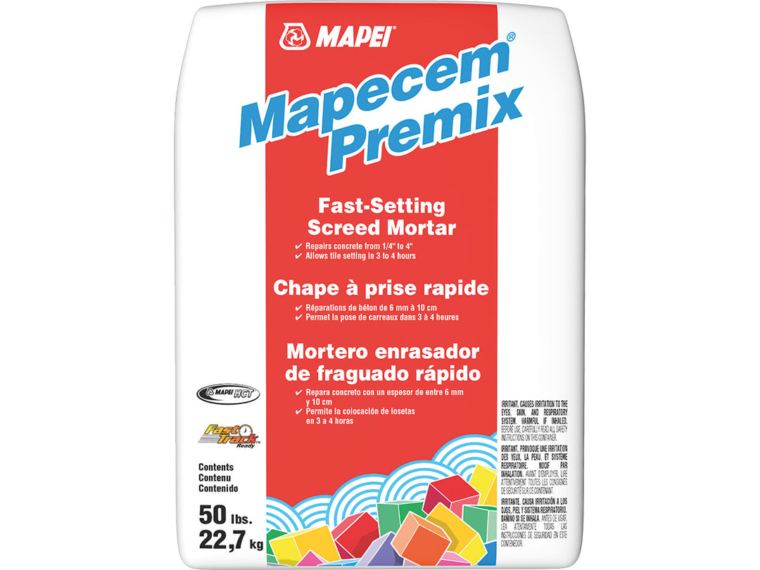 Ciment-mortier Mapecem Premix Mapei