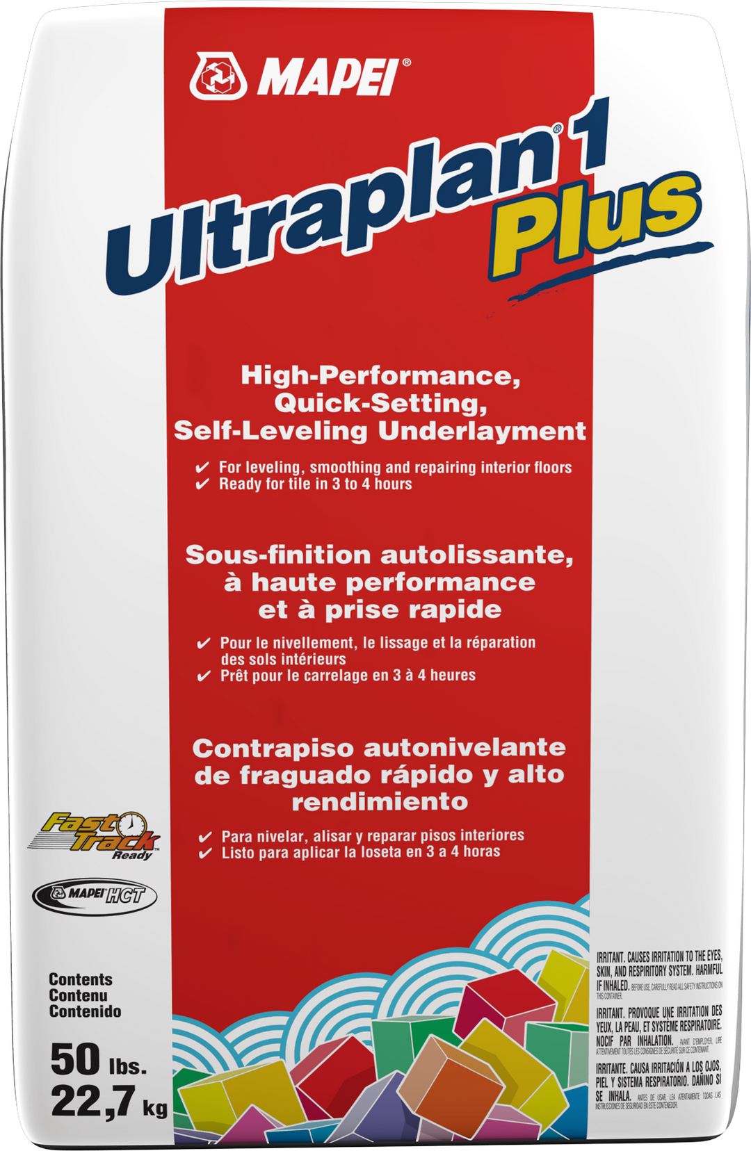 Ultraplan 1 Plus self-leveling underlayment Mapei