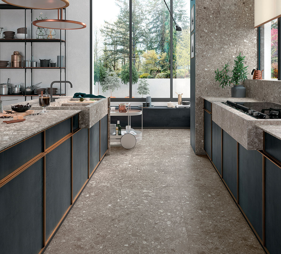 Céramique imitation Ceppo di gré - Norr | Lanctôt Couvre-Sol Design